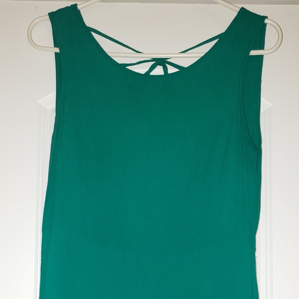 Green dress